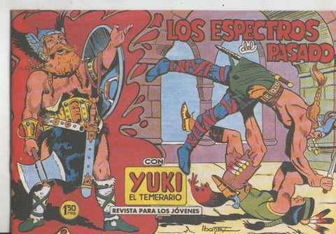 Yuki el temerario facsimil numero 054: Los espectros del pasado