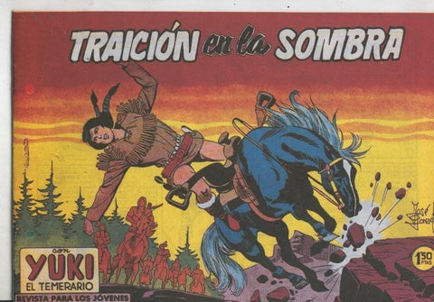 Yuki el temerario facsimil numero 066: Traicion en la sombra