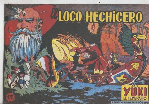 Yuki el temerario facsimil numero 068: El loco hechicero