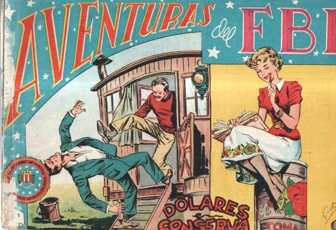 Aventuras del FBI original numero 065: Dolares en conserva (ejemplar aviejado)