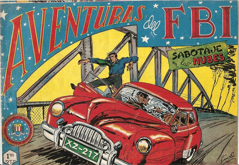 Aventuras del FBI original numero 060: Sabotaje en las nubes (numerado 1 en trasera)