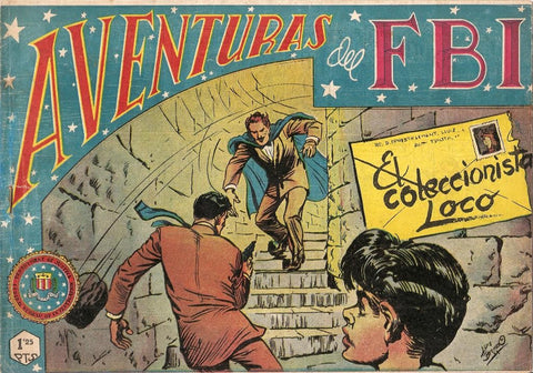 Aventuras del FBI original numero 059: El coleccionista loco