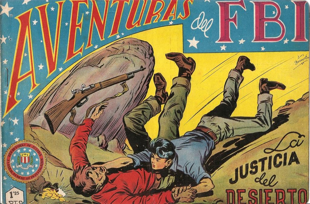 Aventuras del FBI original numero 058: La justicia del desierto (numerado 3 en trasera)
