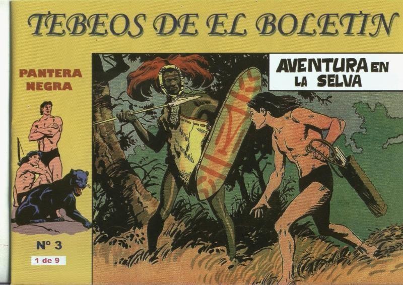 Pantera Negra numero 1: Aventura en la selva