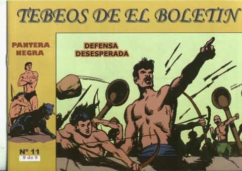 Pantera Negra numero 9: Defensa desesperada