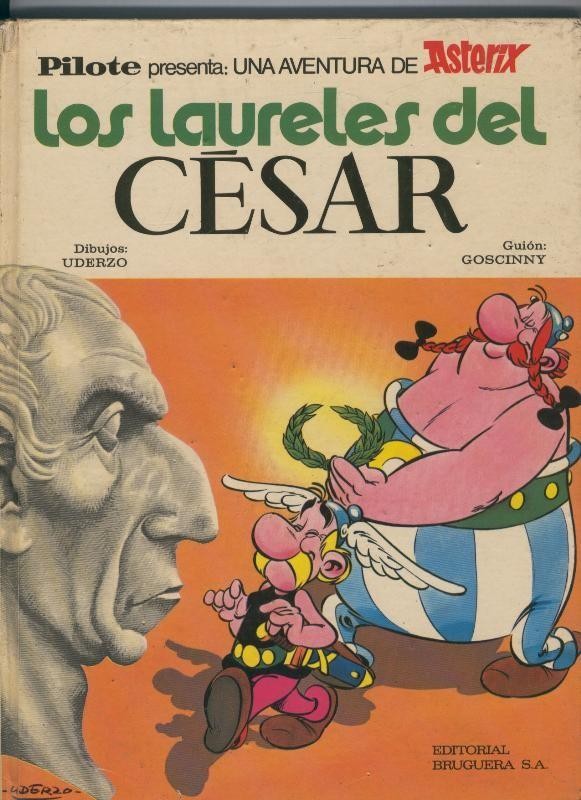 Pilote presenta: Asterix: los laureles del Cesar, numerado 27 en el lomo