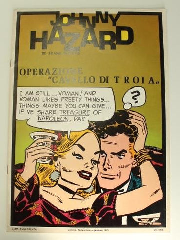 JOHNNY HAZARD - Tiras del 30-08-1965 al 20-11-1965 : Operazione Cavallo di Troia