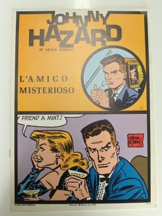 JOHNNY HAZARD - Tiras del 14-10-1963 al 04-01-1964 : L,Amico Misterioso