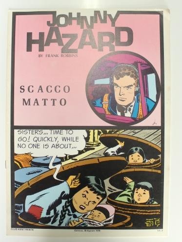 JOHNNY HAZARD - Tiras del 12-11-1962 al 02-02-1963 : Scacco Matto