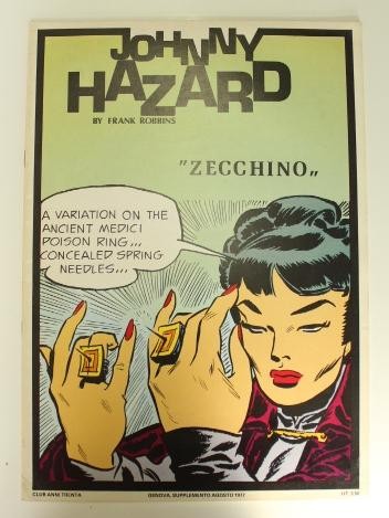 JOHNNY HAZARD - Tiras del 23-03-1959 al 04-07-1959 : Zecchino