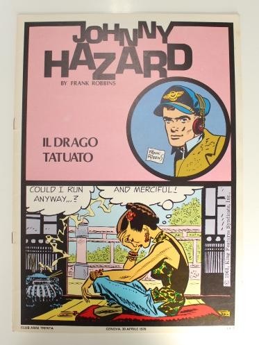 JOHNNY HAZARD - Tiras del 22-09-1961 al 09-12-1961: Il Drago Tatuato