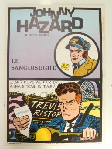 JOHNNY HAZARD - Tiras del 28-05-1962 al 18-08-1962: Le Sanguisughe