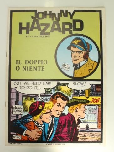 JOHNNY HAZARD - Tiras del 11-12-1961 al 03-03-1962: Il Doppio o Niente