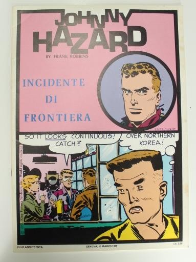 JOHNNY HAZARD - Tiras del 09-09-1957 al 07-12-1957: Incidente di Frontiera