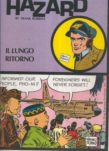 Johnny Hazard numero 61: tiras 2/1/1961 al 8/4/1961: Il lungo ritorno