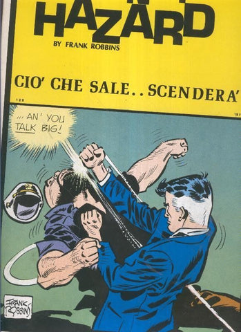 Johnny Hazard numero 128: tiras  11/3/1974 al 11/5/1974: Gio che sale..scendera