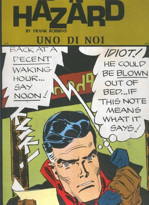 Johnny Hazard numero 132: tiras 02/12/1974 al 08/02/1975: Uno di noi