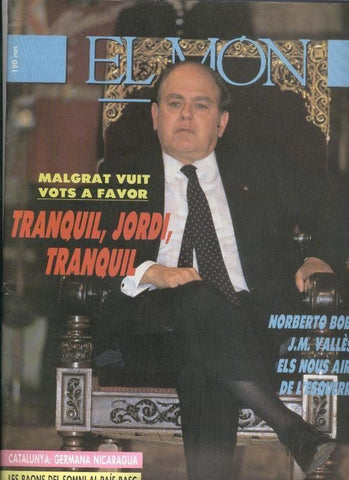 El Mon numero 240: Tranquil, Jordi, tranquil