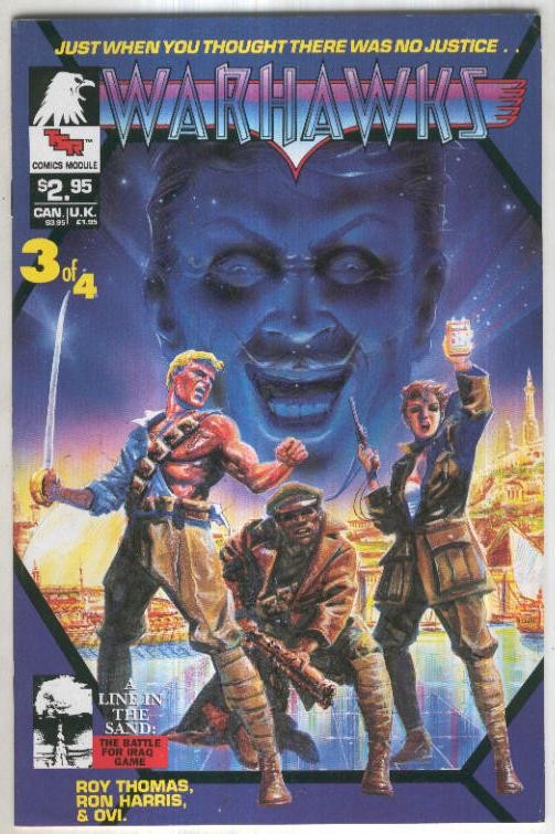 WARHAWARHAWKS COMICS MODULE, Vol.1 No.03: Back to Byzantium