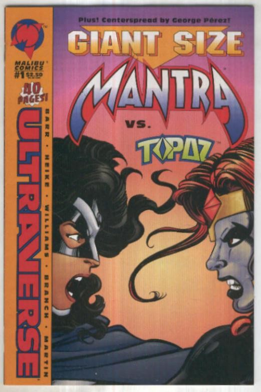 MANTRA: Giant Size, Vol.1 No.01: Mantra Vs.Topaz