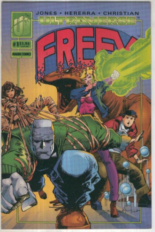 FREEX, Vol.1 No.01A: Freaked (Ultraverse Malibu)
