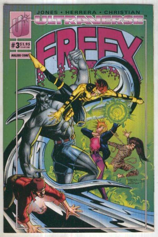 FREEX, Vol.1 No.03: Targets (Ultraverse Malibu)