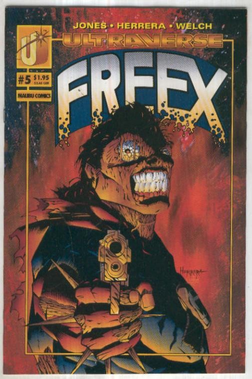 FREEX, Vol.1 No.05: Up Against the Wall (Ultraverse Malibu)