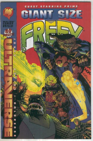 FREEX: GIANT SIZE - Vol.1 No.01: Destiny Trail Part 1 (Ultraverse Malibu)