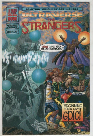 THE STRANGERS Vol.1 No.08: Taken by the Sky (Ultraverse 1993)