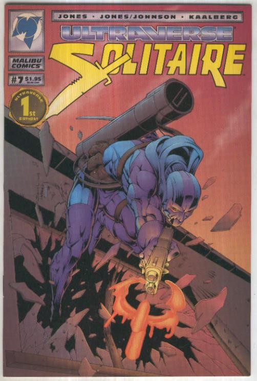 SOLITAIRE Vol.1 No.07: On The Edge (Ultraverse 1993)
