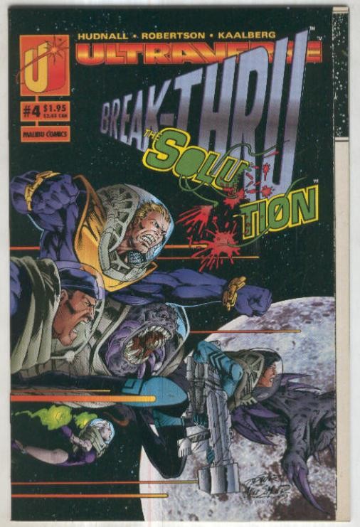 THE SOLUTION Vol.1 No.04: Racing to the Moon (Ultraverse 1993)