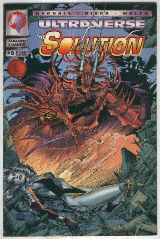 THE SOLUTION Vol.1 No.09: The Hunt (Ultraverse 1993)