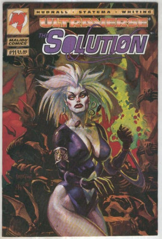 THE SOLUTION Vol.1 No.11: Back Track, Part 02 (Ultraverse 1993)