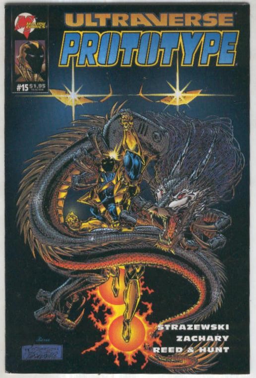 PROTOTYPE, Vol.1 No.15: Burning Commitment (Ultraverse 1994)