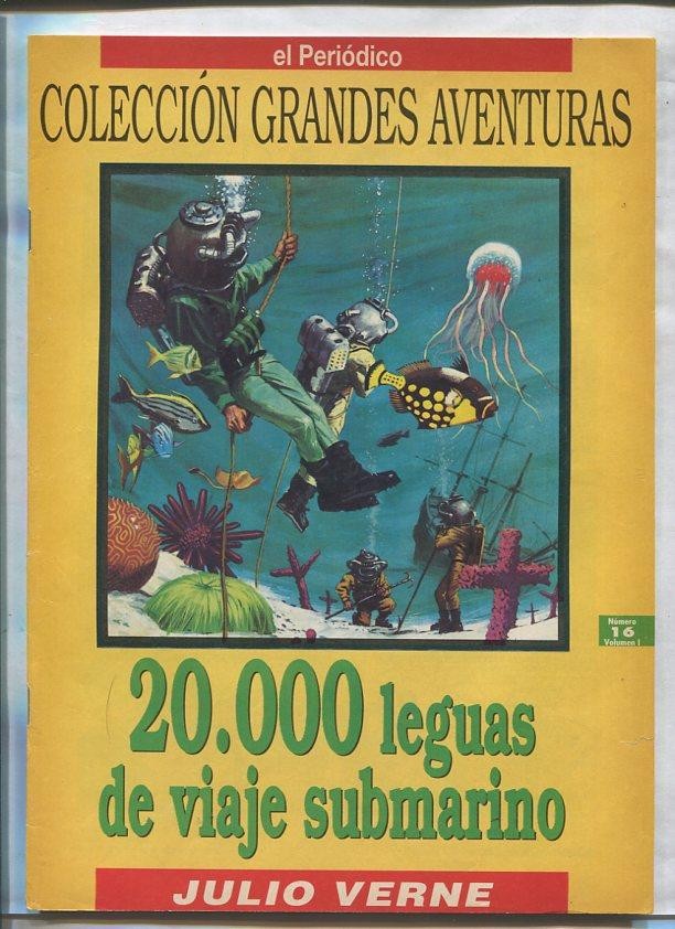 Grandes Aventuras volumen 1 numero 16: 20.000 leguas de viaje submarino