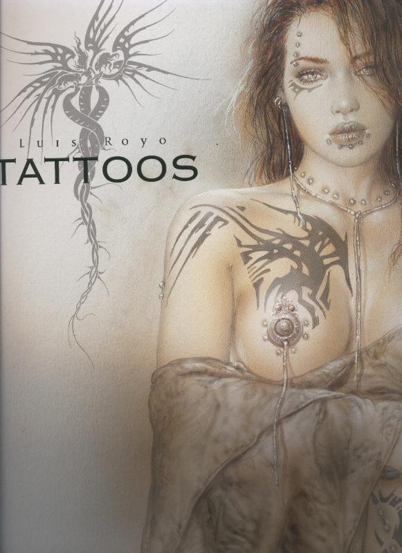 Carpeta Luis Royos: Tattoos  (es solo la carpeta vacia sin lamina alguna)