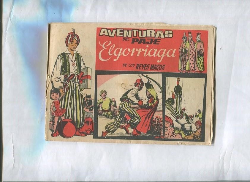 El Paje Elgorriaga: Aventuras del paje (algun dibujo ha sido coloreado por su dueño original)