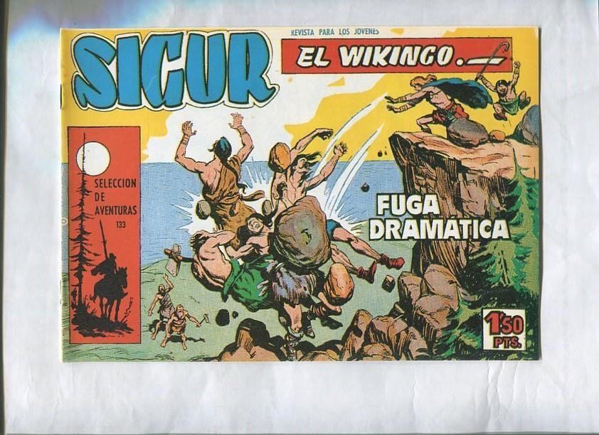 Facsimil: Sigur el vikingo numero 04: Fuga dramatica