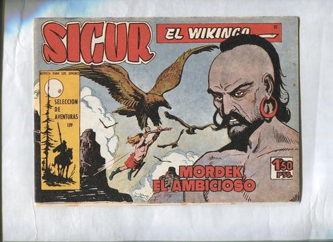 Facsimil: Sigur el vikingo numero 10: Mordek, el ambicioso