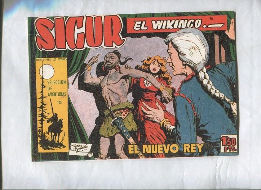 Facsimil: Sigur el vikingo numero 16: El nuevo rey