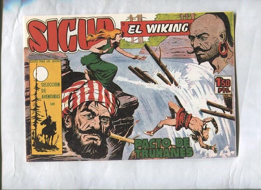 Facsimil: Sigur el vikingo numero 20: Pacto de truhanes