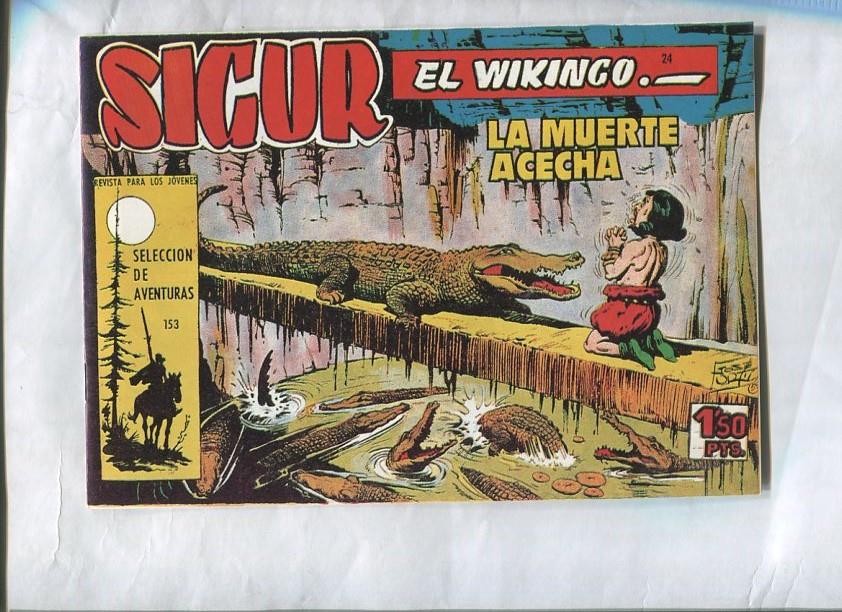 Facsimil: Sigur el vikingo numero 24: La muerte acecha