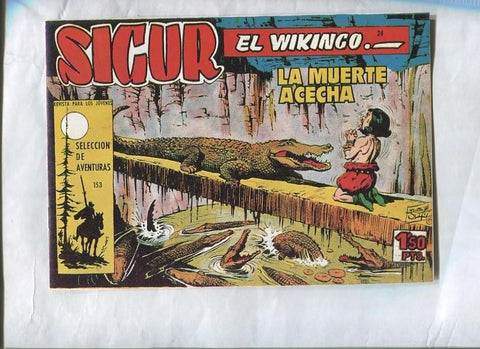 Facsimil: Sigur el vikingo numero 24: La muerte acecha