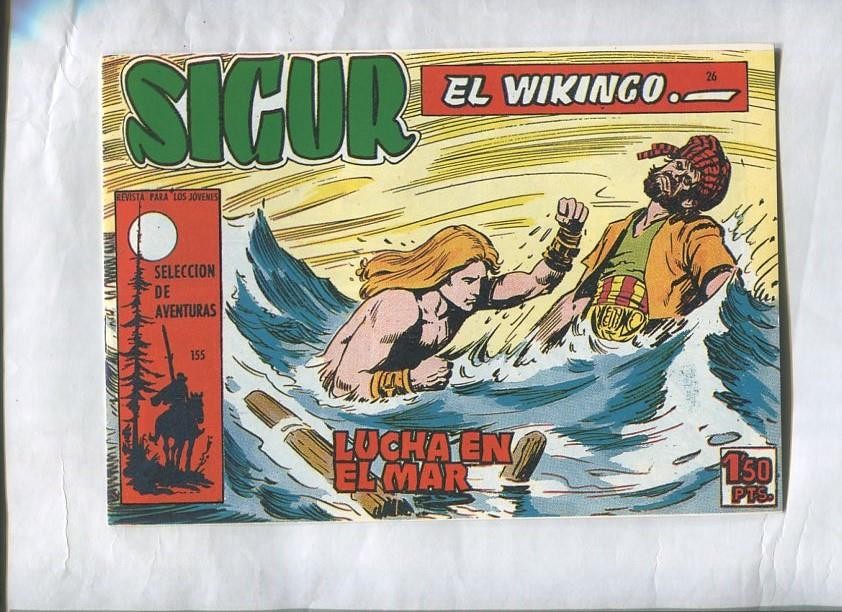 Facsimil: Sigur el vikingo numero 26: Lucha en el mar