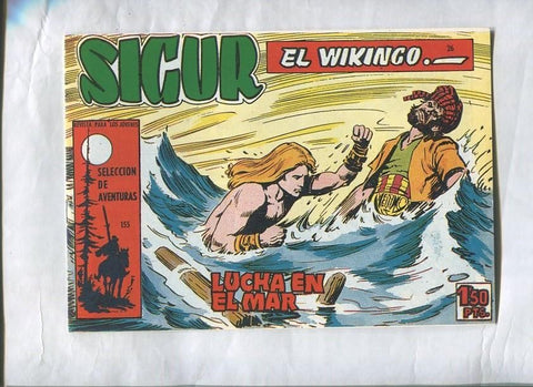 Facsimil: Sigur el vikingo numero 26: Lucha en el mar