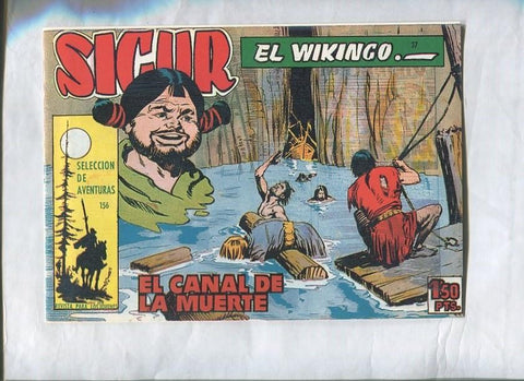 Facsimil: Sigur el vikingo numero 27: El canal de la muerte