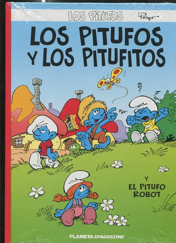 Los Pitufos volumen 14: Los Pitufos y los pitufitos + el pitufo robot
