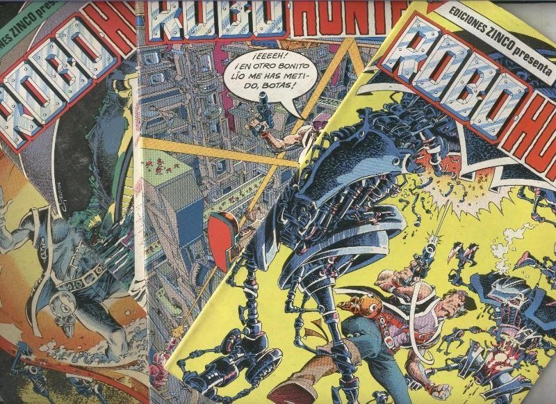 Robo Hunter coleccion de Zinco,
