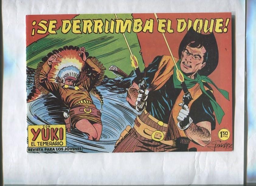 Facsimil: Yuki el temerario numero 065: Se derrumba el dique