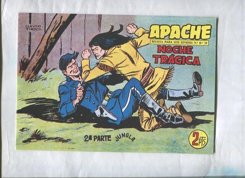 Facsimil: Apache segunda parte numero 75: Noche tragica